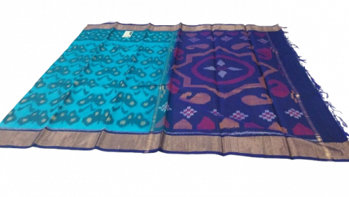 COTTON X KORA SILK TIE DYE SAREES CHINNLAPATTI